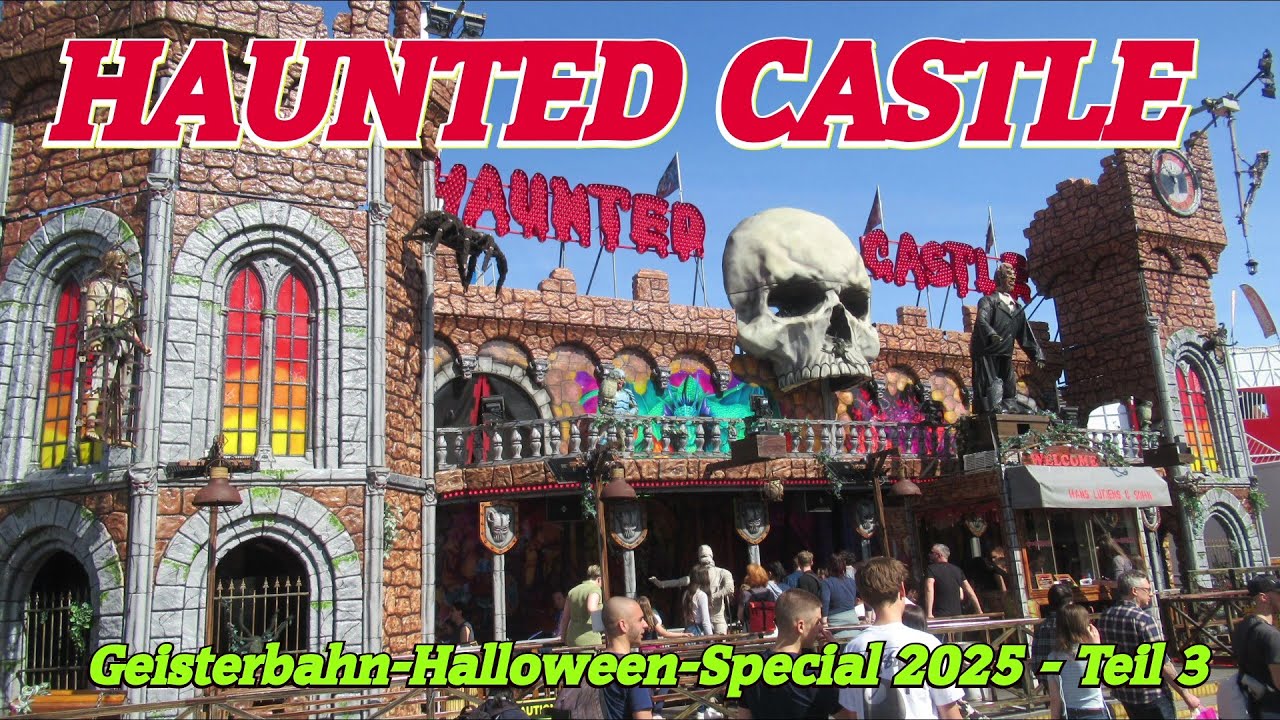 Haunted Castle: Aufwendig gestaltete Geisterbahn mit einem Hindernisparcours