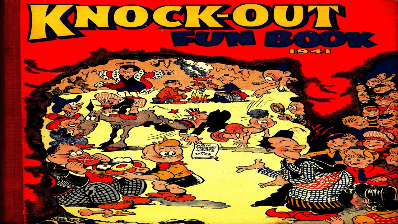 Knockout Fun Book 1941 Comix Book Movie