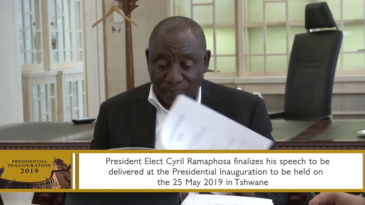 Presidential Inauguration preparation meeting