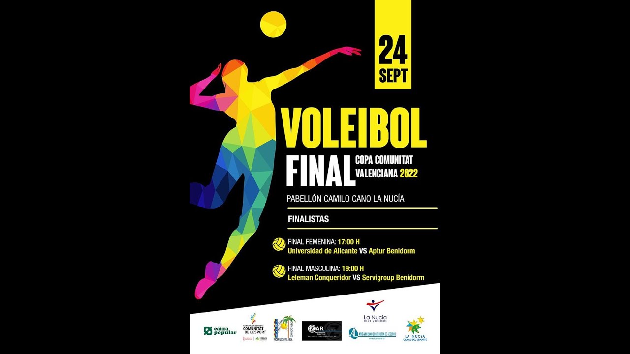 Final masculina Copa Comunitat Valenciana | CV Playas de Benidorm - Léleman Conqueridor Valencia