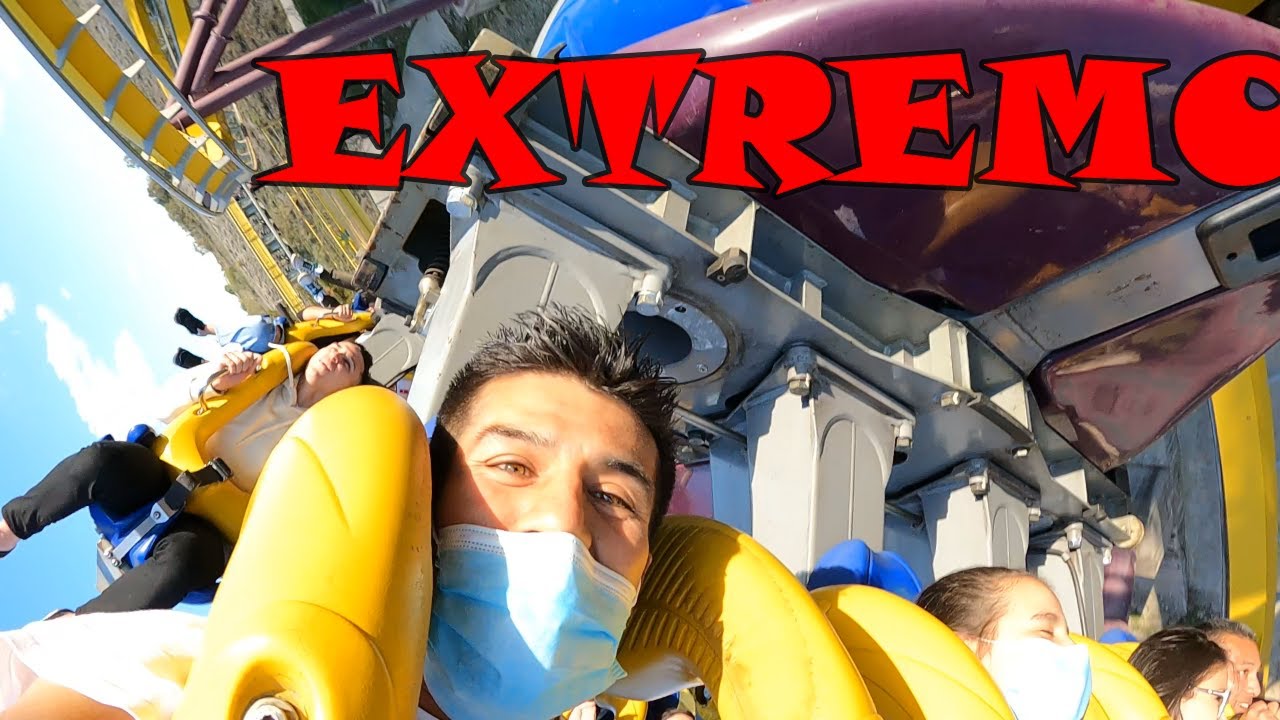 😱🔴🎢5 atracciones mas extremas del Parque Warner Madrid. España