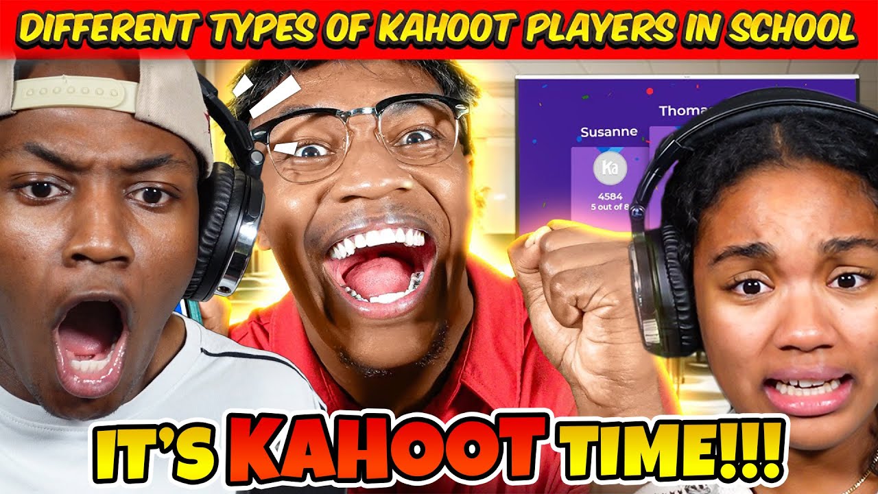 ИГРАТЬ В KAHOOT В ШКОЛЕ НУЖНО ТОЛЬКО ТАК! | Различные типы РЕАКЦИИ игроков в Kahoot в школе!