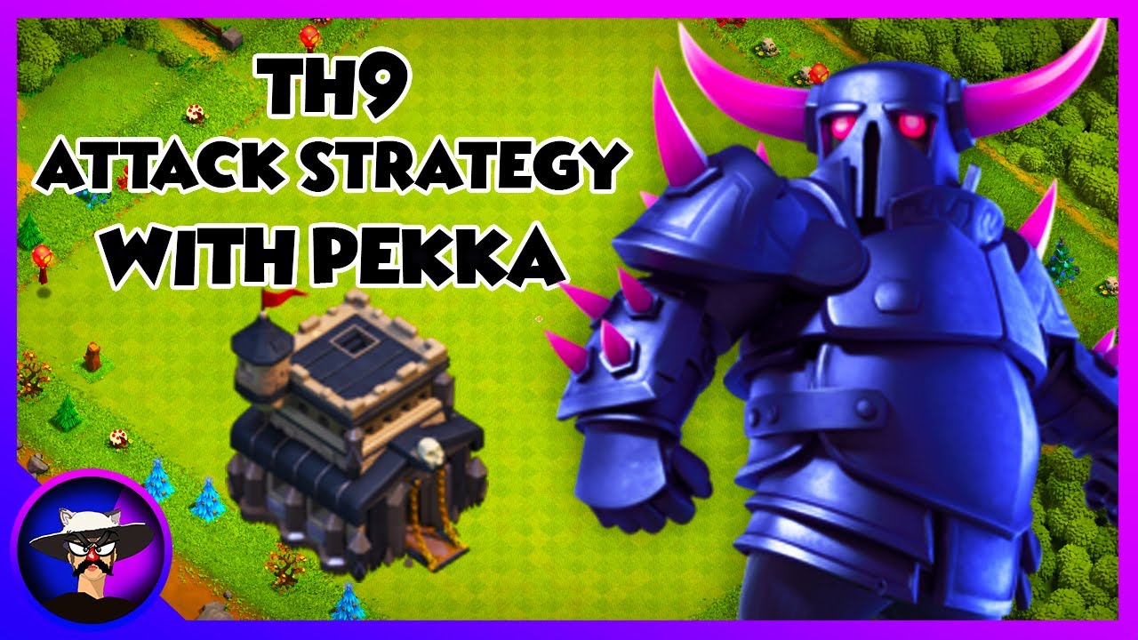 Best TH9 (Town Hall 9) Pekka Attack Strategy 2020 | th9  attack strategy | Clash of Clans