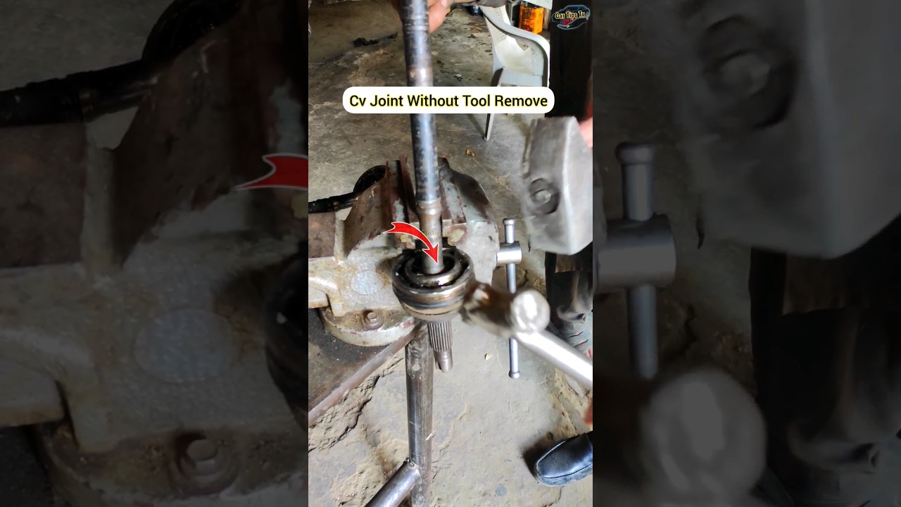 CV Joint Easy Remove and Easy Installation #shortsvideo #mechanic #cvjoint