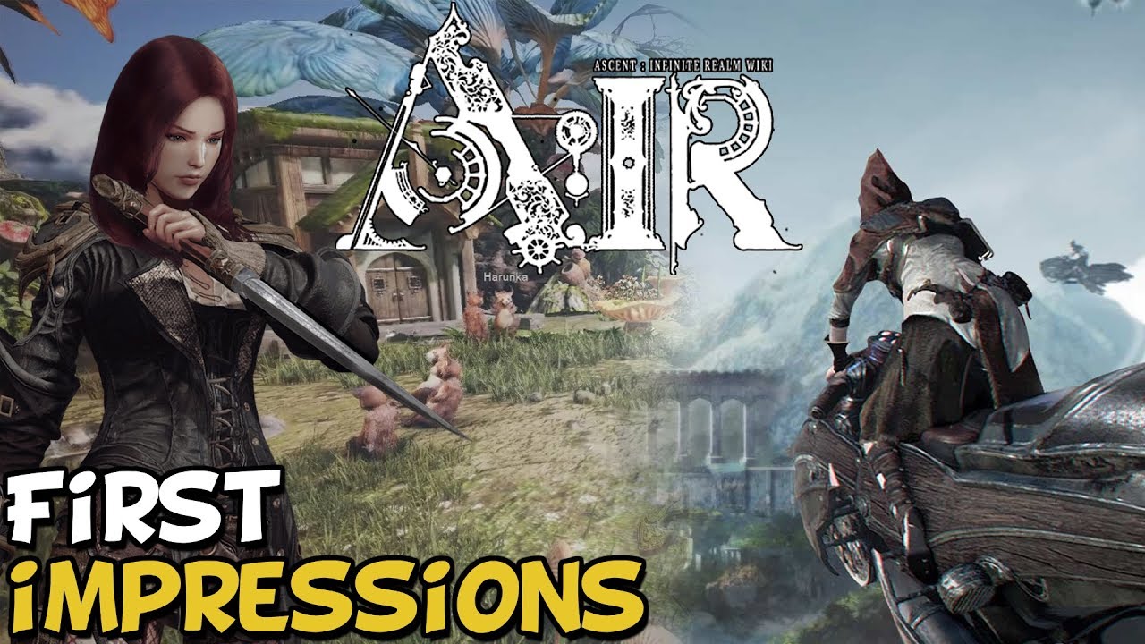 Ascent Infinite Realm A:IR New MMORPG First Impressions 