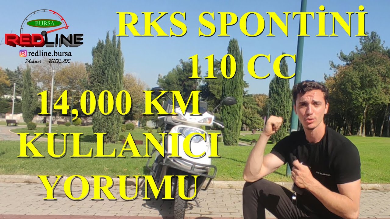 RKS SPONTİNİ 110 TANITIM VİDEOSU VE KULLANICI YORUMU | SİZCE KURYE MOTORU OLUR MU? REDLİNE BURSA