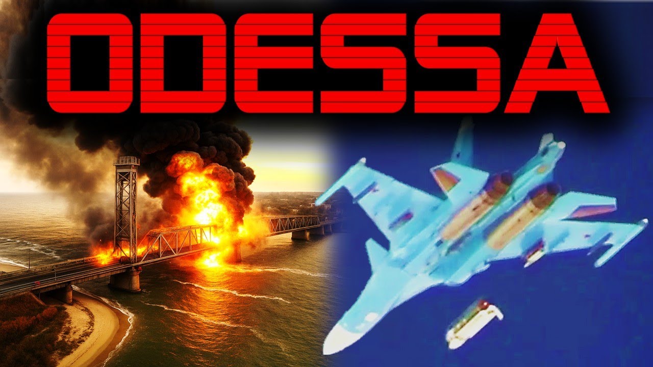🔴 VENGANZA RUSA 🔴 BOMBARDEA PUENTE ESTRATEGICO EN ODESSA 🔴