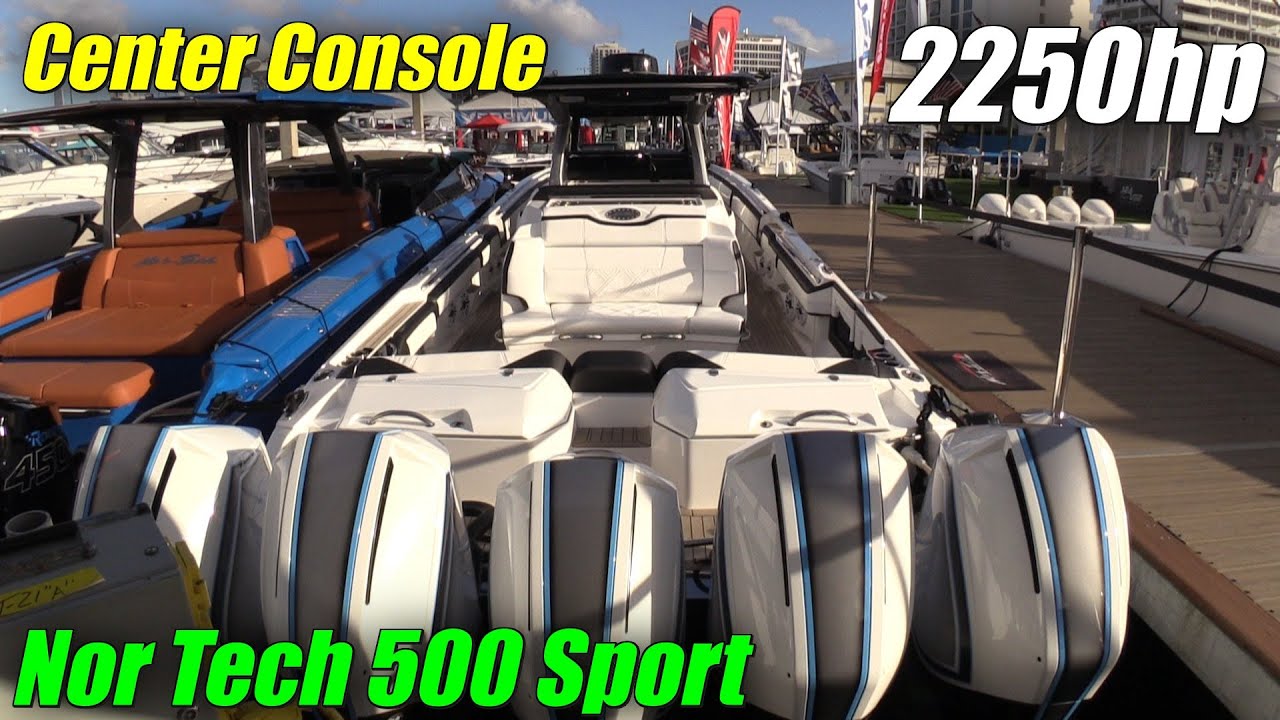 2250hp Center Console ! 2023 Nor Tech 500 Sport