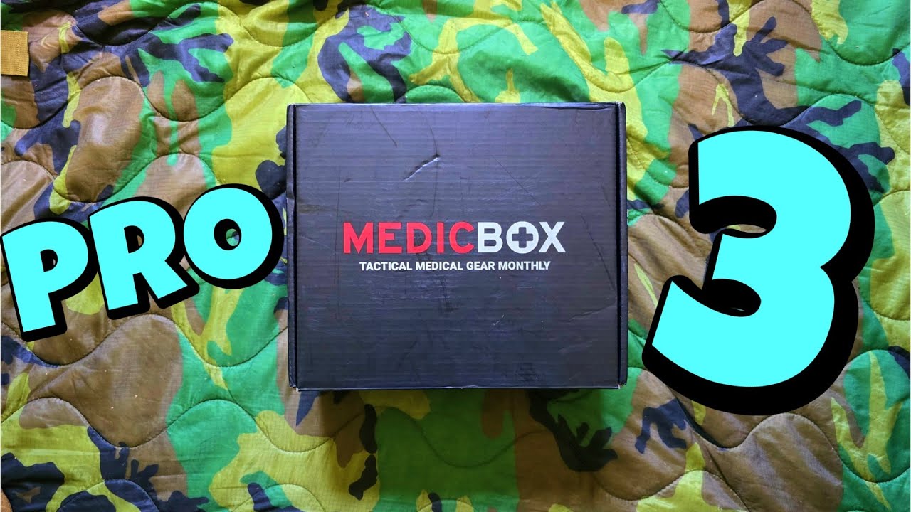 MEDIC BOX PRO 3 Unboxing | Tactical Medical Gear Monthly Subscription