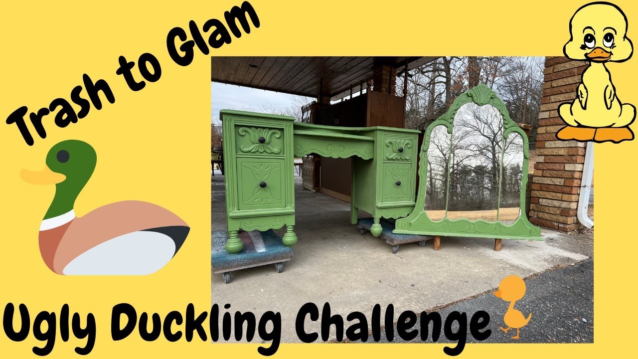 Trash to Glam// Ugly Duckling Challenge
