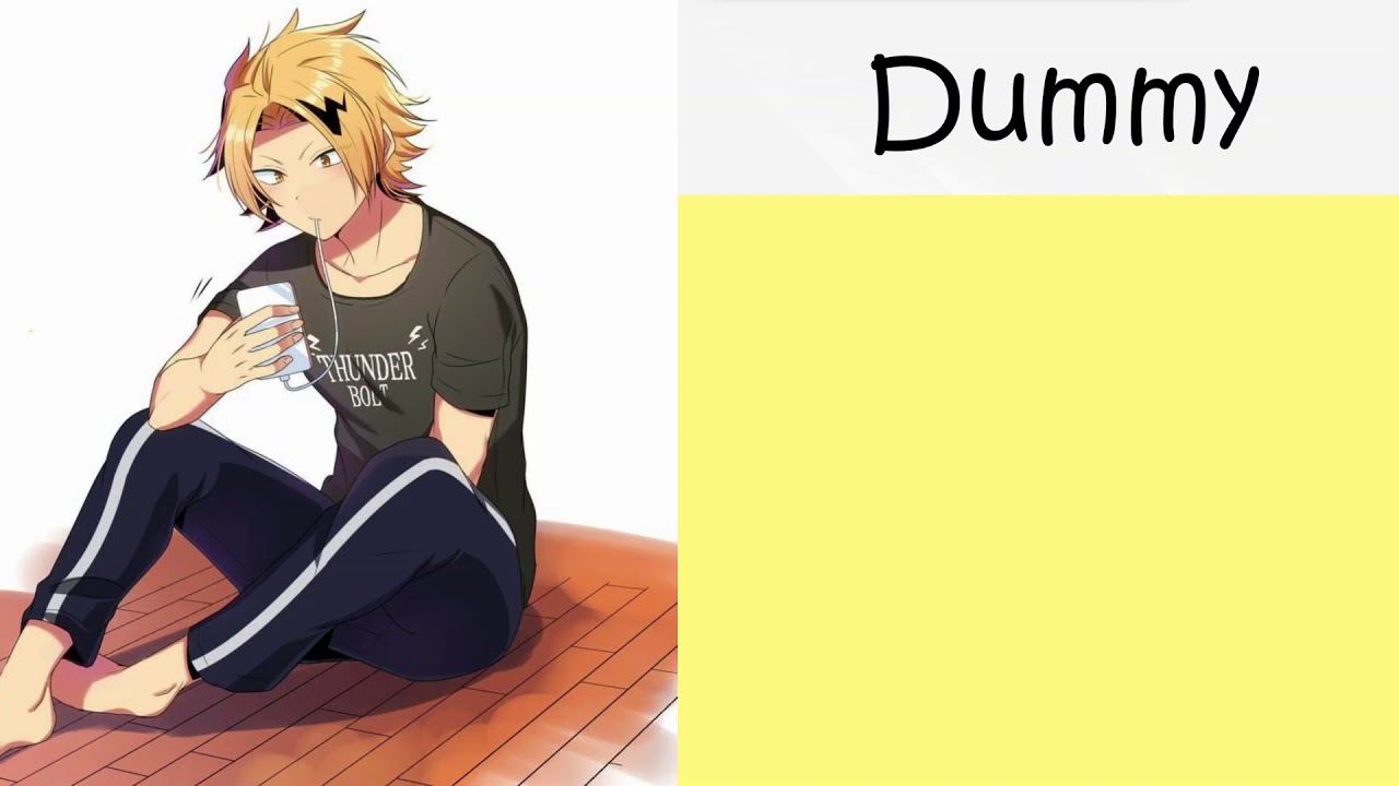 Dummy ~ Denki Kaminari x Listener