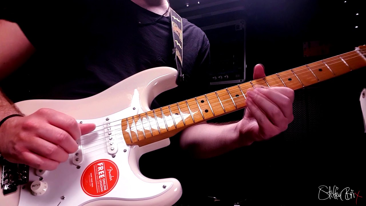 Squier Classic Vibe 50s Stratocaster (white blonde) (NO TALK - ONLY PLAYING) by Steffen Brix (2020)