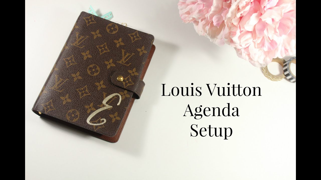 Louis Vuitton Agenda MM Setup