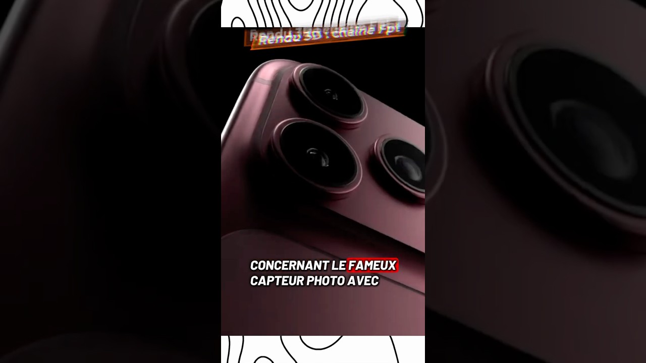 iPhone 18 Pro : ouverture variable 
