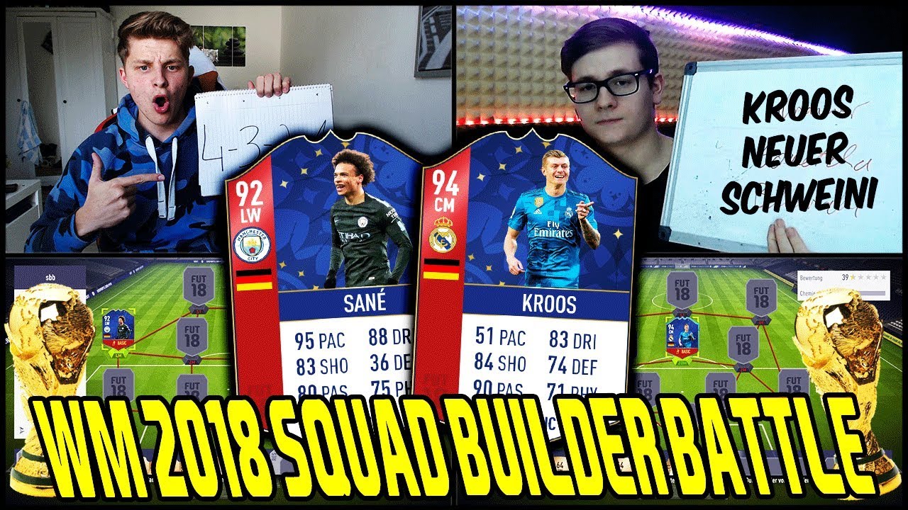 Verrücktes WM 2018 DEUTSCHLAND Squad Builder Battle vs. RealFifa! 🔥🔥 Fifa 18 Ultimate Team Deutsch