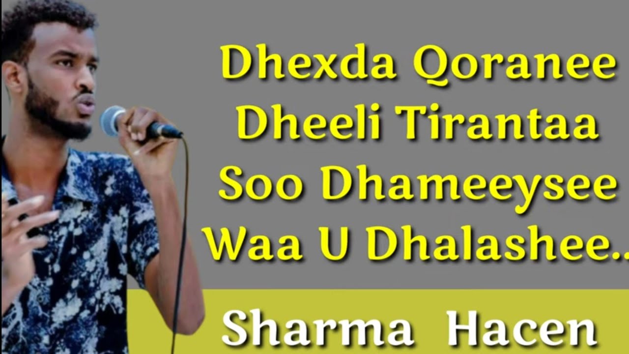 KHALID KAAMIL | JOOG DHEER |  HEES CUSUB LYRICS 2021