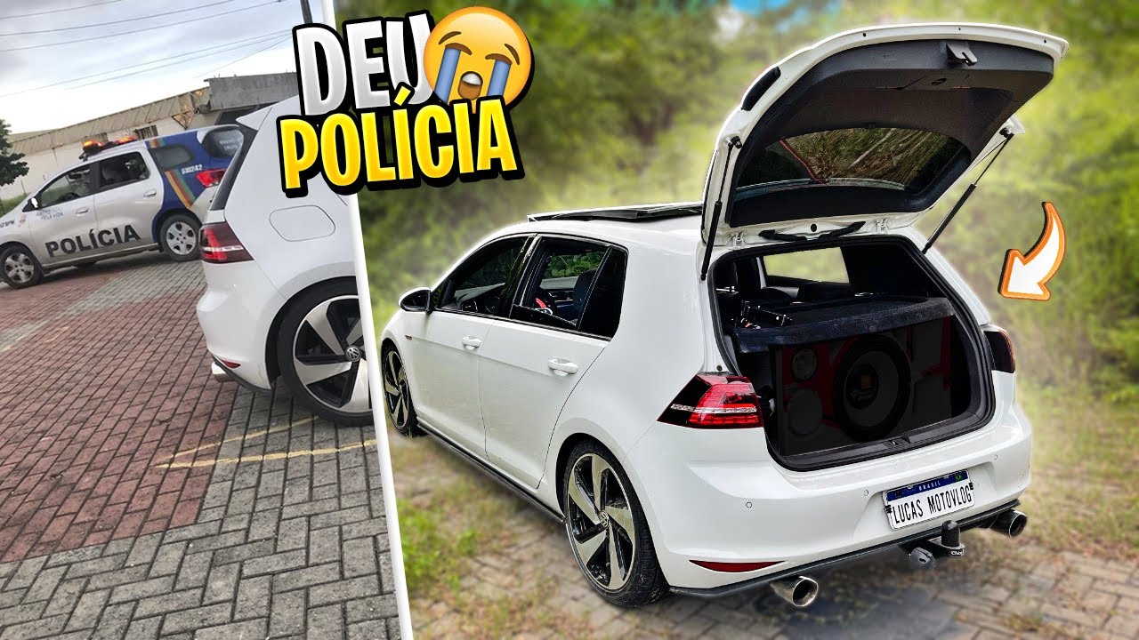 ESTREANDO O NOVO SOM DO MEU GOLF GTI