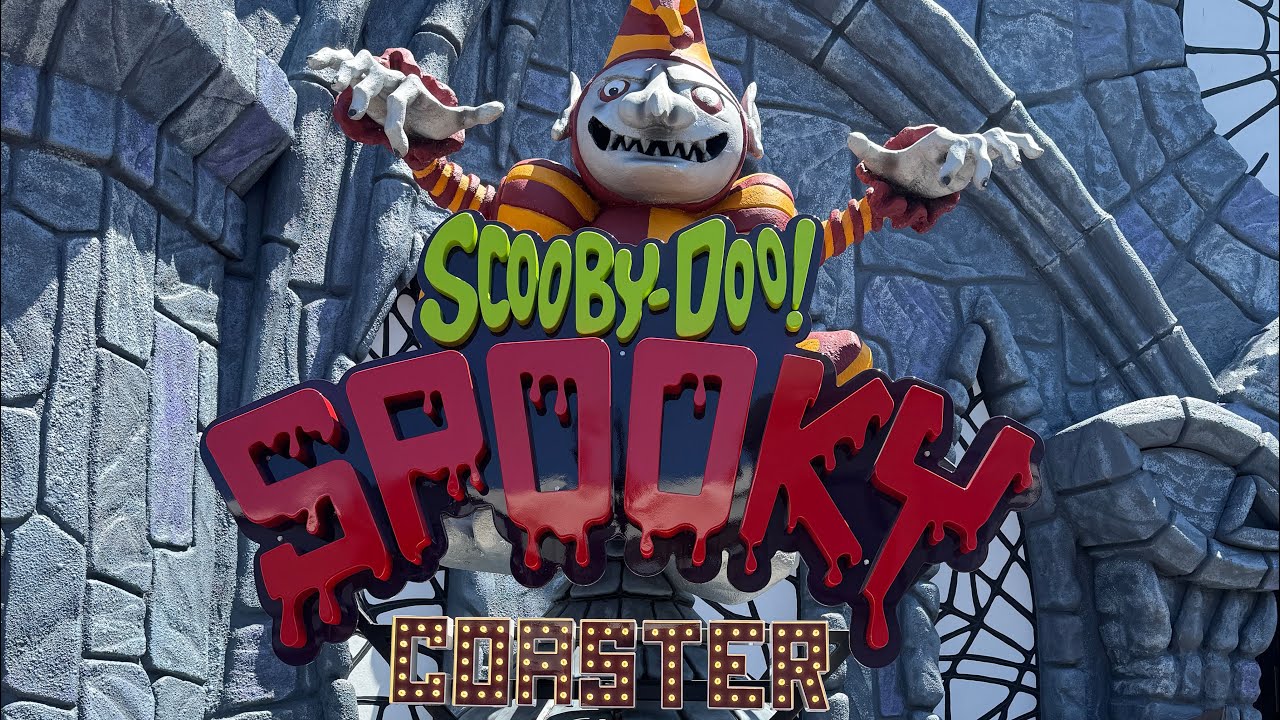 SCOOBY DOO SPOOKY COASTER | FULL RIDE POV 2025