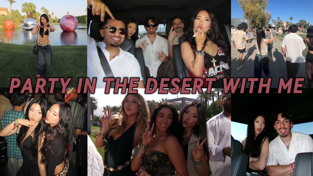 VLOG: COACHELLA PARTYING W/ SUBURB TALKS