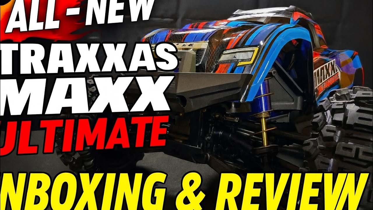 НОВЕЙШИЙ TRAXXAS MAXX ULTIMATE (2025) Распаковка и первый взгляд! Представлены БЕЗУМНЫЕ улучшения...