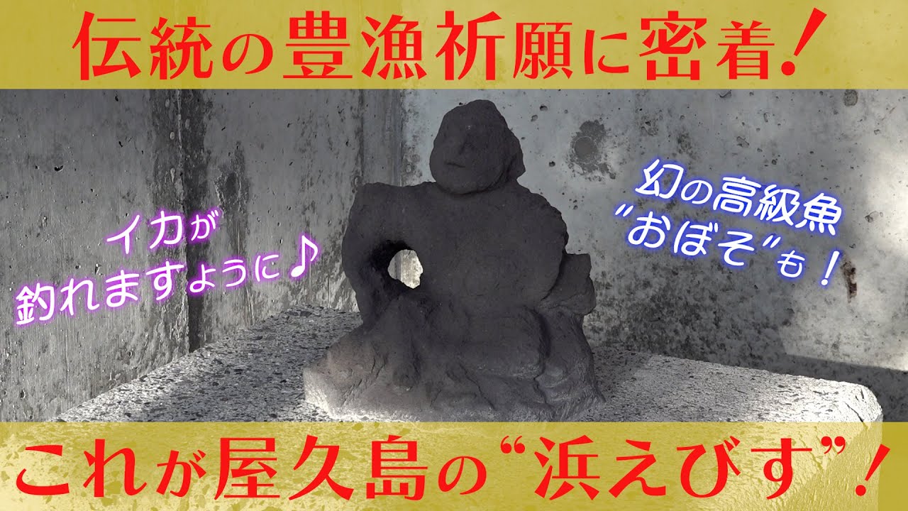 伝統行事に密着！屋久島には“えびす様”がふたりいる？！