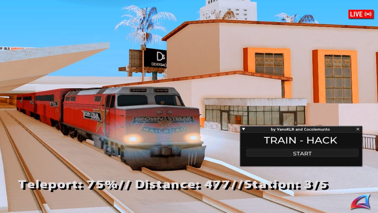 TRAIN HACK - ЛЮТЫЙ ФАРМ ВИРТОВ МАШИНИСТОМ ЭЛЕКТРОПОЕЗДА НА ARIZONA RP В GTA SAMP