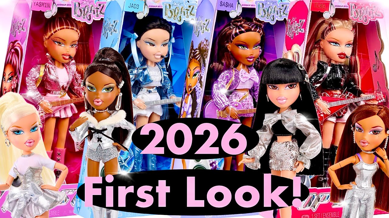 👑👼🏼BRATZ👼🏼👑| НОВОСТИ 2025 ❗️| Представлены новые куклы Bratz POP STARZ, первый взгляд на Bratz CH...