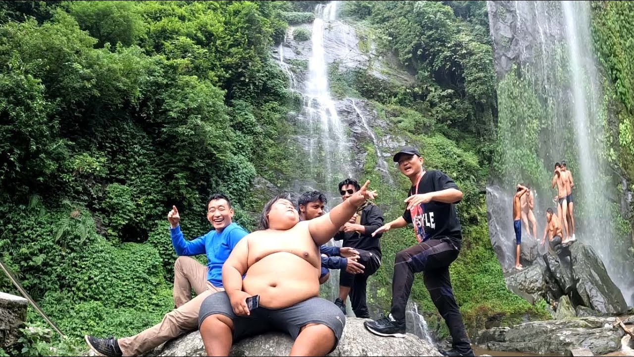 Hyatrung Waterfall Tehrathum, Tehrathum ko jharana, Visiting Hyatrung Jharana with Friend