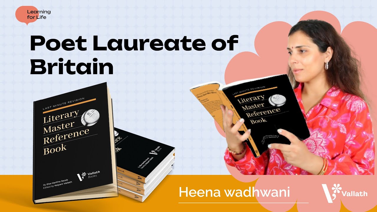 Poet Laureates of Britain | UGC NET English | Heena Wadhwani | Vallath