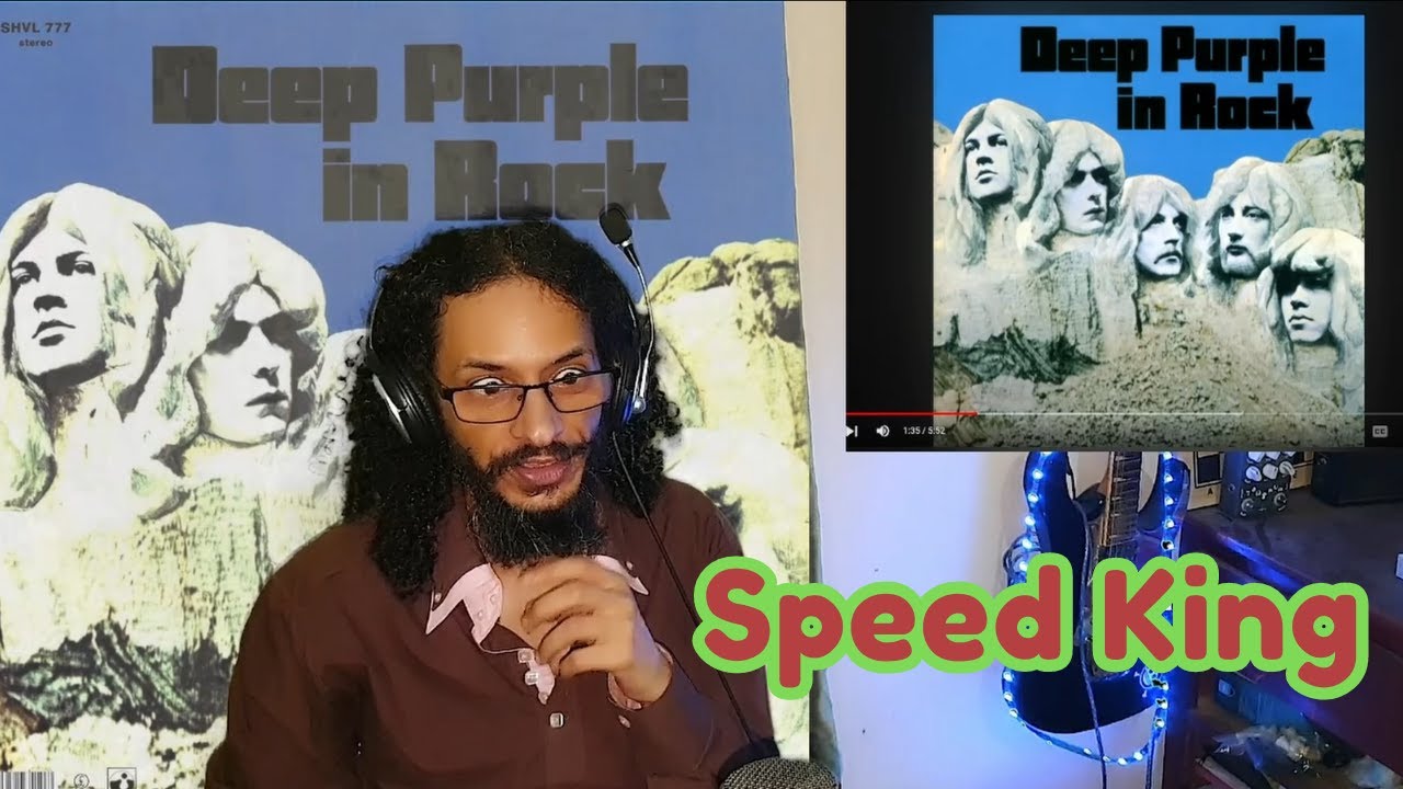 Moroccan Dude React to Deep Purple Speed King