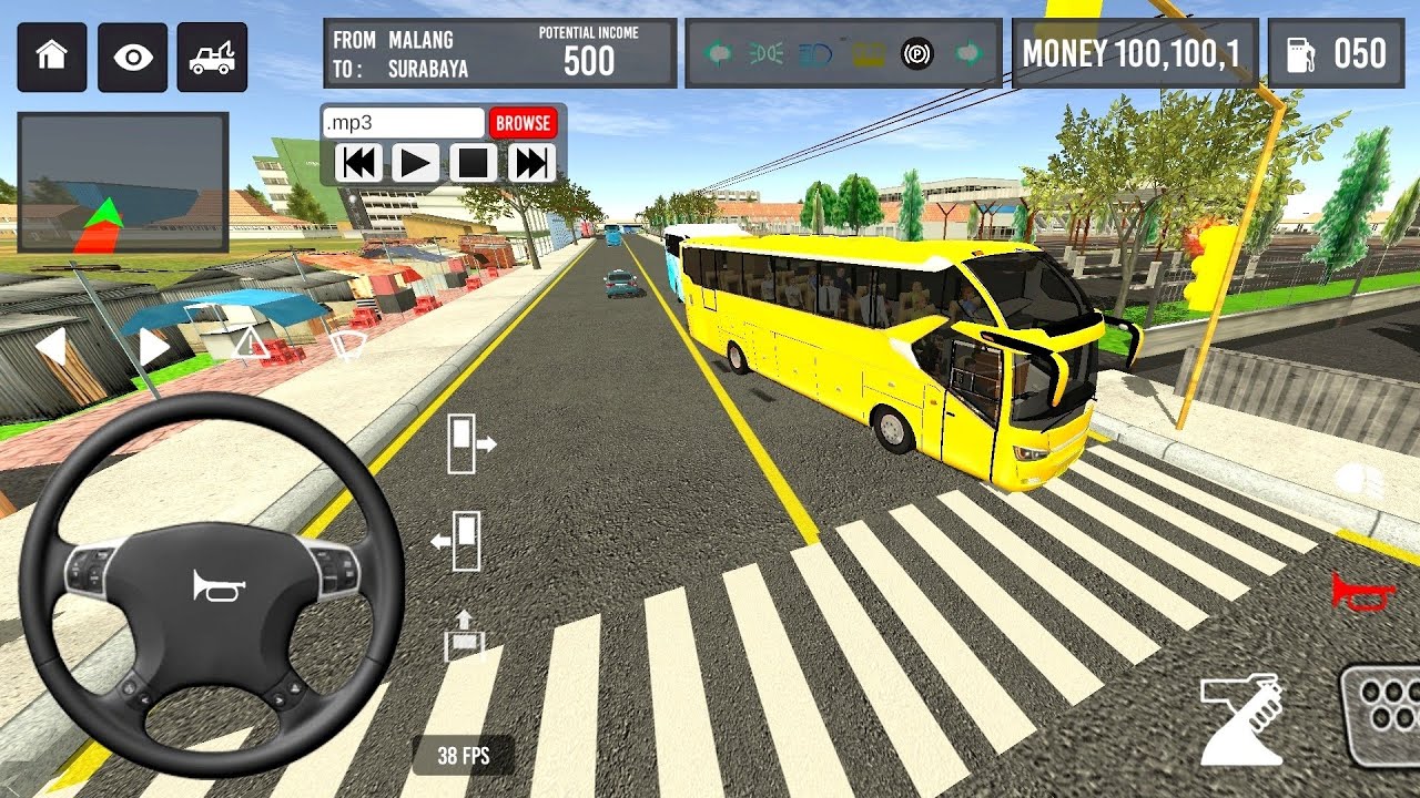 Euro coach bus simulator 🚌😍 newcoach bus simulator part- 4 Androidgameplay