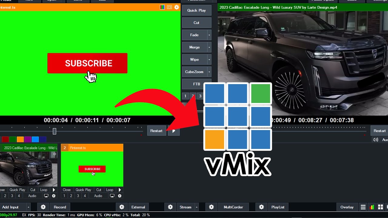 How to Remove Green Screen in VMIX | VMIX Tutorial 2023