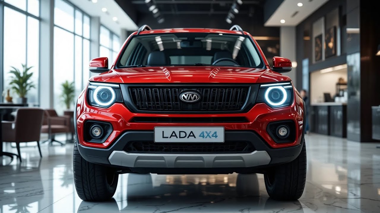 Lada Niva 4×4 2026 в цвете Red Chilli 🔥 Новый дизайн, настоящий внедорожник! Полный обзор 🚙✨