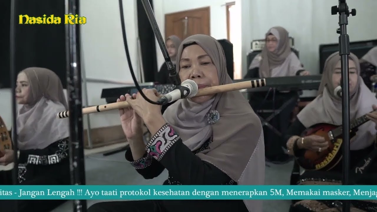 NABI MUHAMMAD MATAHARINYA DUNIA - NASIDA RIA VOC Hj AFUWAH LIVE LATIHAN #qasidah #nasidaria