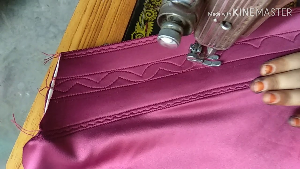 #mohridesign #latestponchadesign Salwar k ponche design / सलवार की मोहरी डिजाइन #barkatbutique