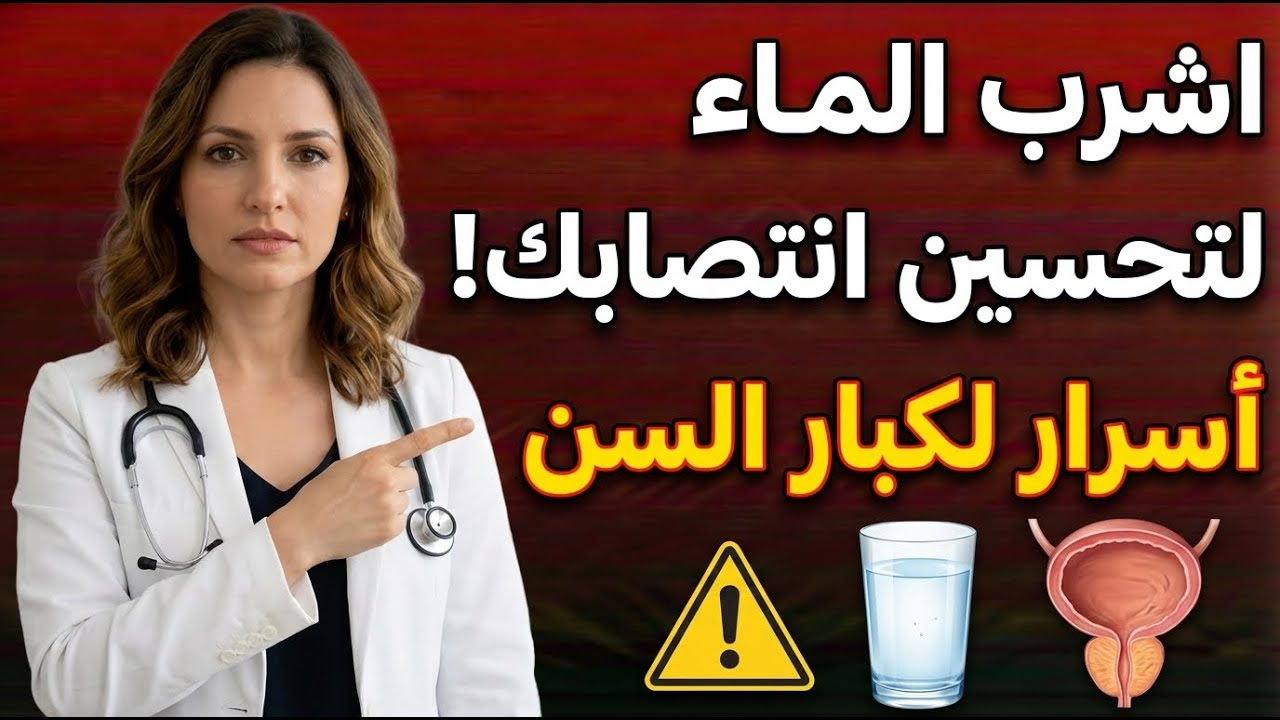 طبيب مسالك بولية: اشرب الماء بهذه الطريقة لتحسين انتصابك - أسرار يتمنى كبار السن لو عرفوها من قبل