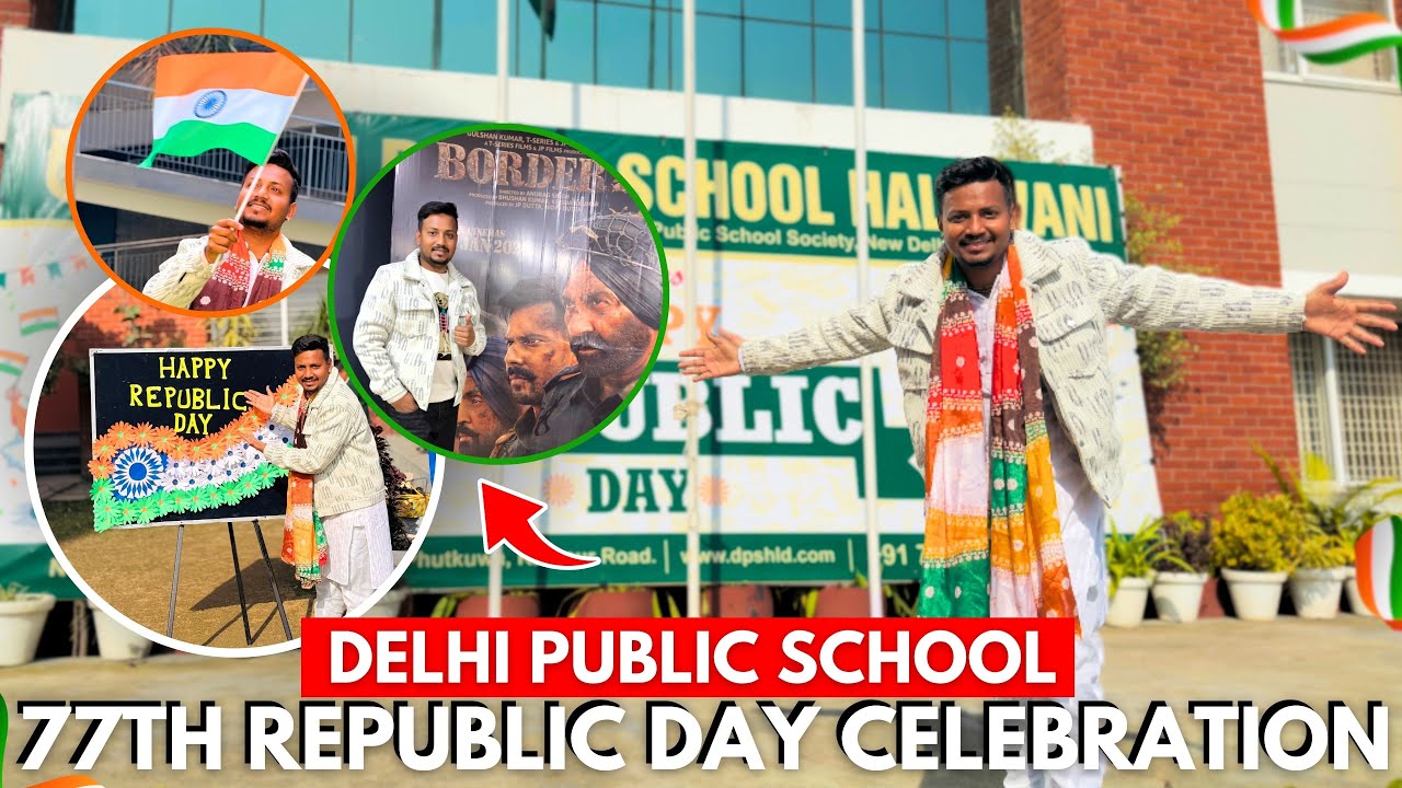 77th Republic Day Celebration at DPS Haldwani 🇮🇳| Border 2 Ka Scene… Goosebumps😳| 26 January Special