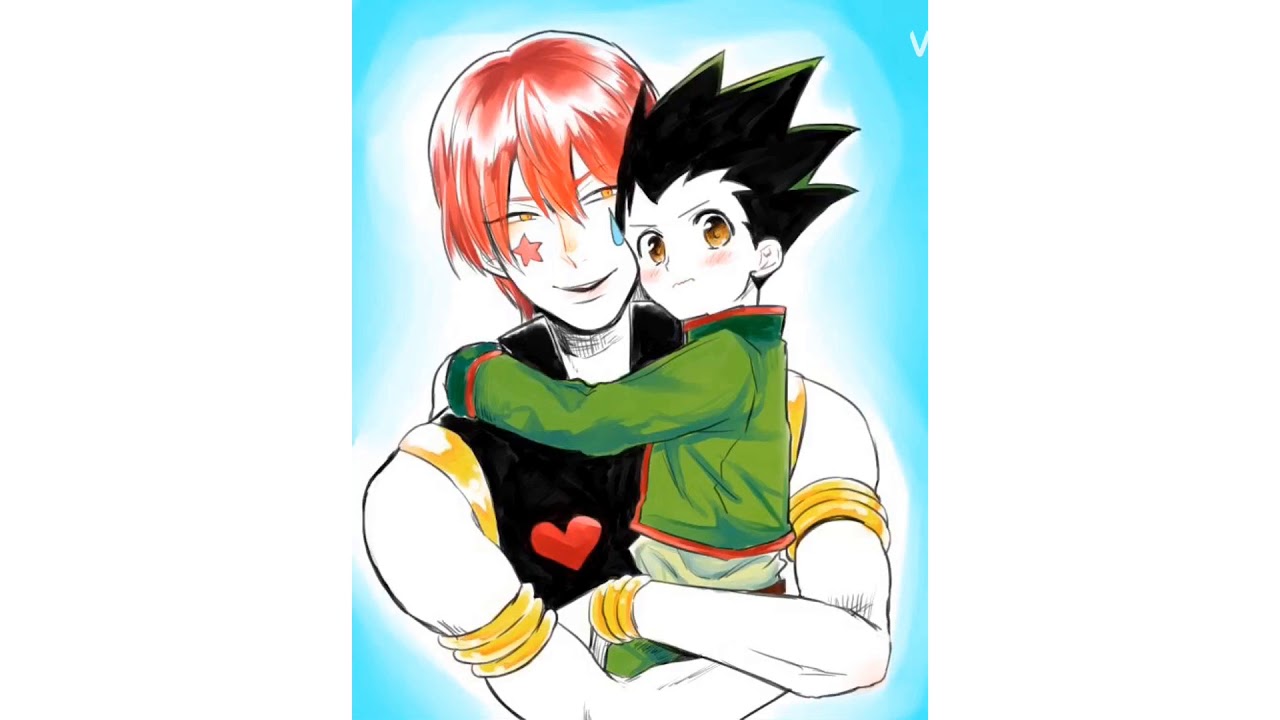 ♥️💙hisoka and gon💚🖤 from hunter x hunter