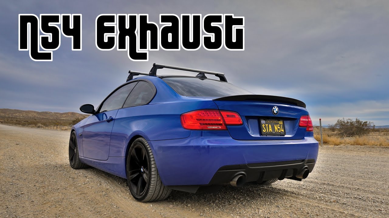 BMW 335i Exhaust Install (PE Mod, Secondary Cat Delete)