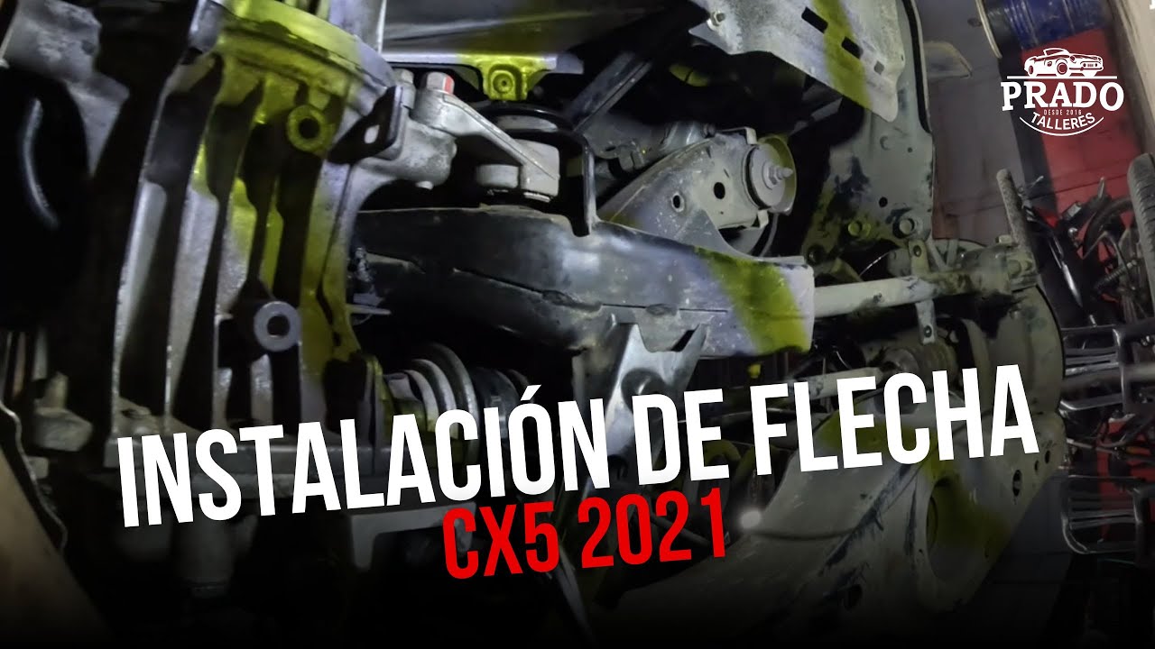 MAZDA CX5 2021 - Instalación de flechas y discos | FASE 6