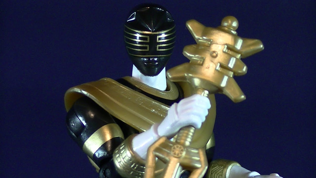 POWER RANGERS SUPER MEGAFORCE ZEO GOLD RANGER MMPR FIGURE REVIEW