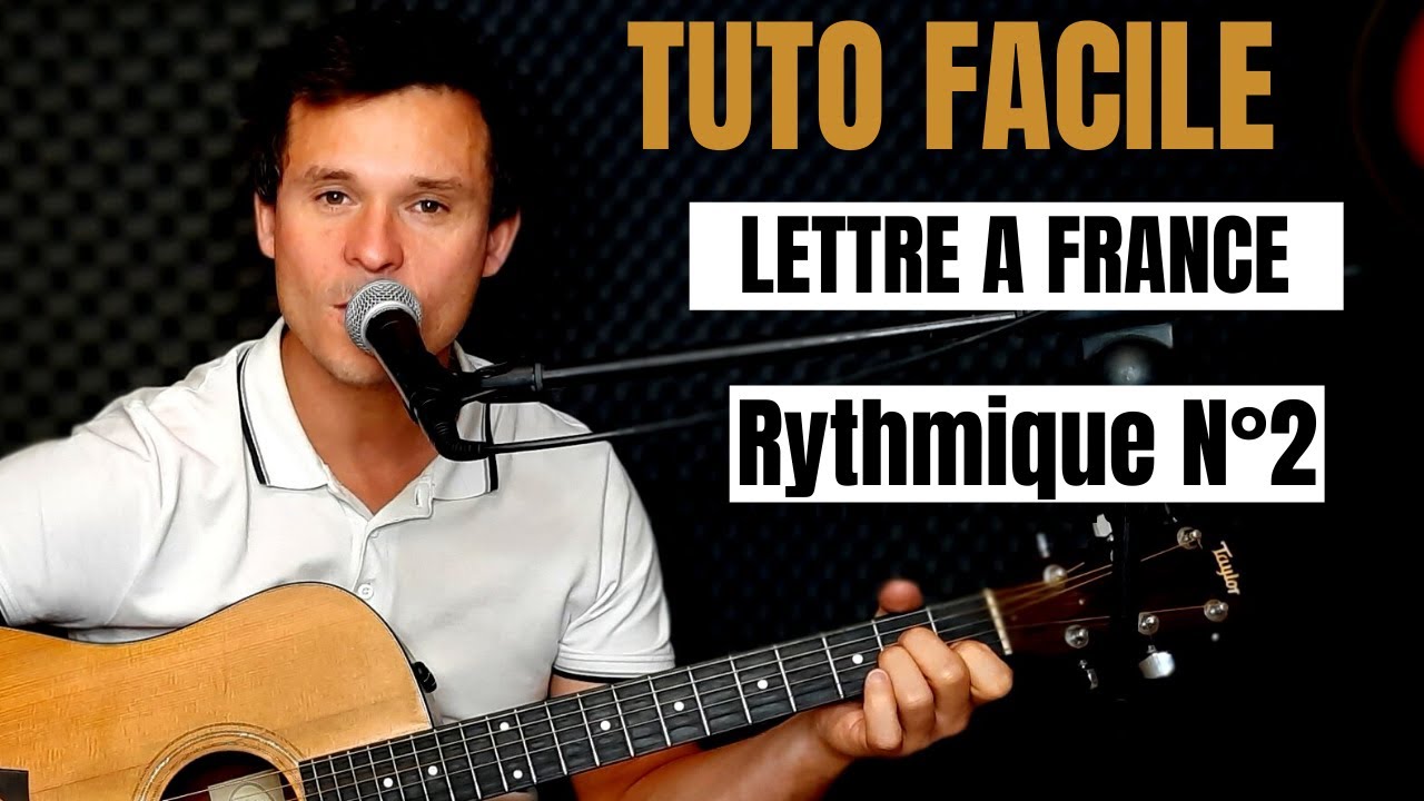 Tuto guitare Michel Polnareff - Lettre à France (Accords et Paroles)