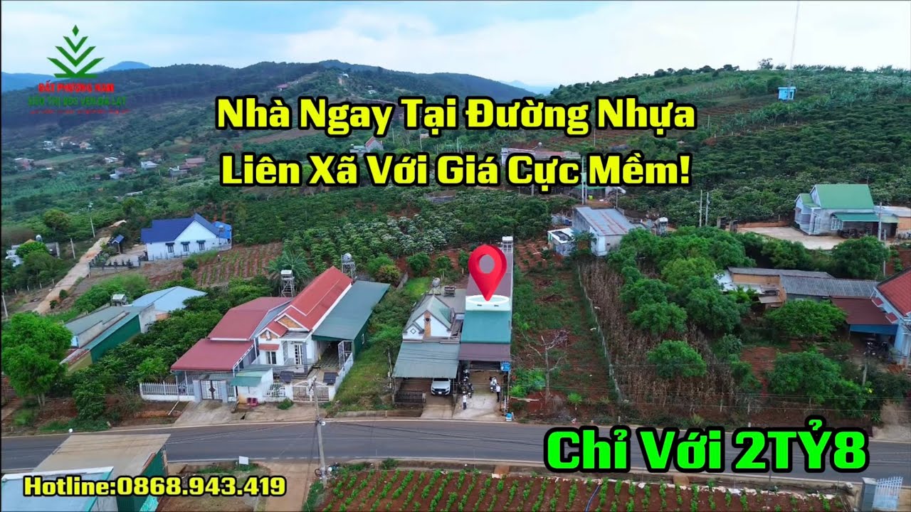 2Tỷ8 |Một Căn Nhà Vừa Để Đầu Tư Và Ở Lâu Dài Lại Nằm Ngay Trục Đường Nhựa Cực Thuận Tiện