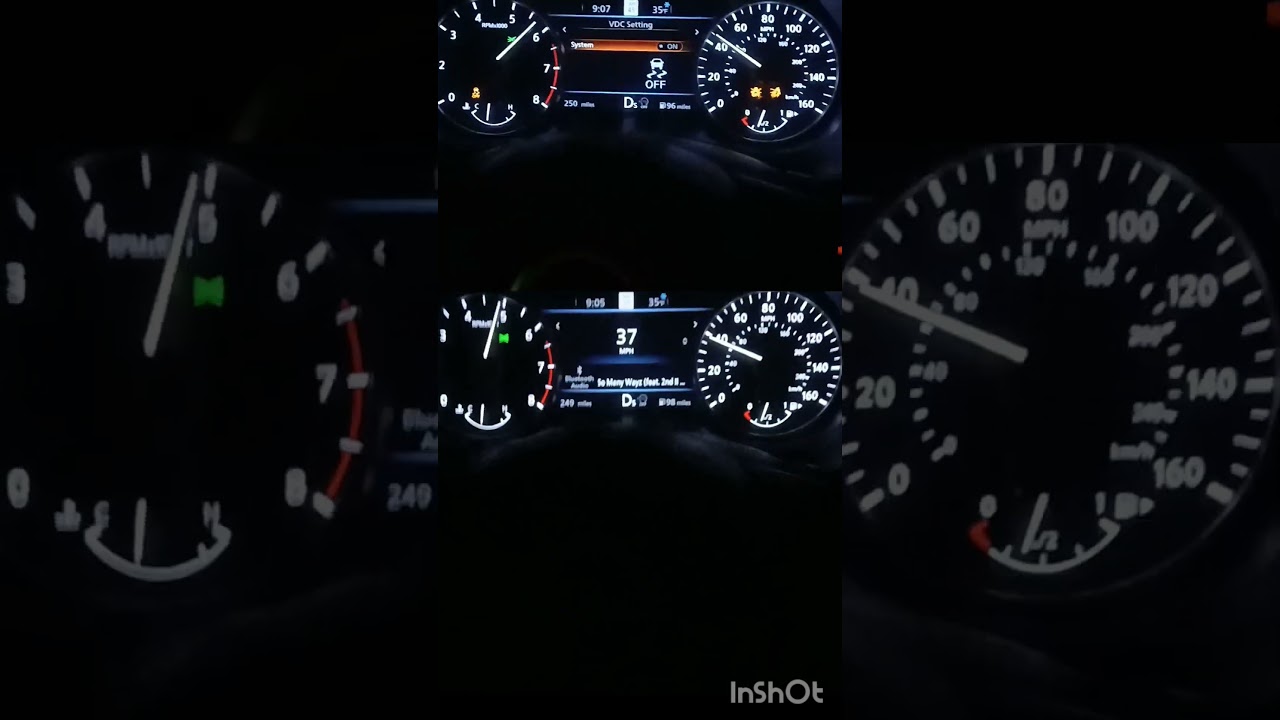 0-60 Nissan Sentra SR 2025 CVT Traction Control On vs Off #nissan #cvt #comparison #nissangtr