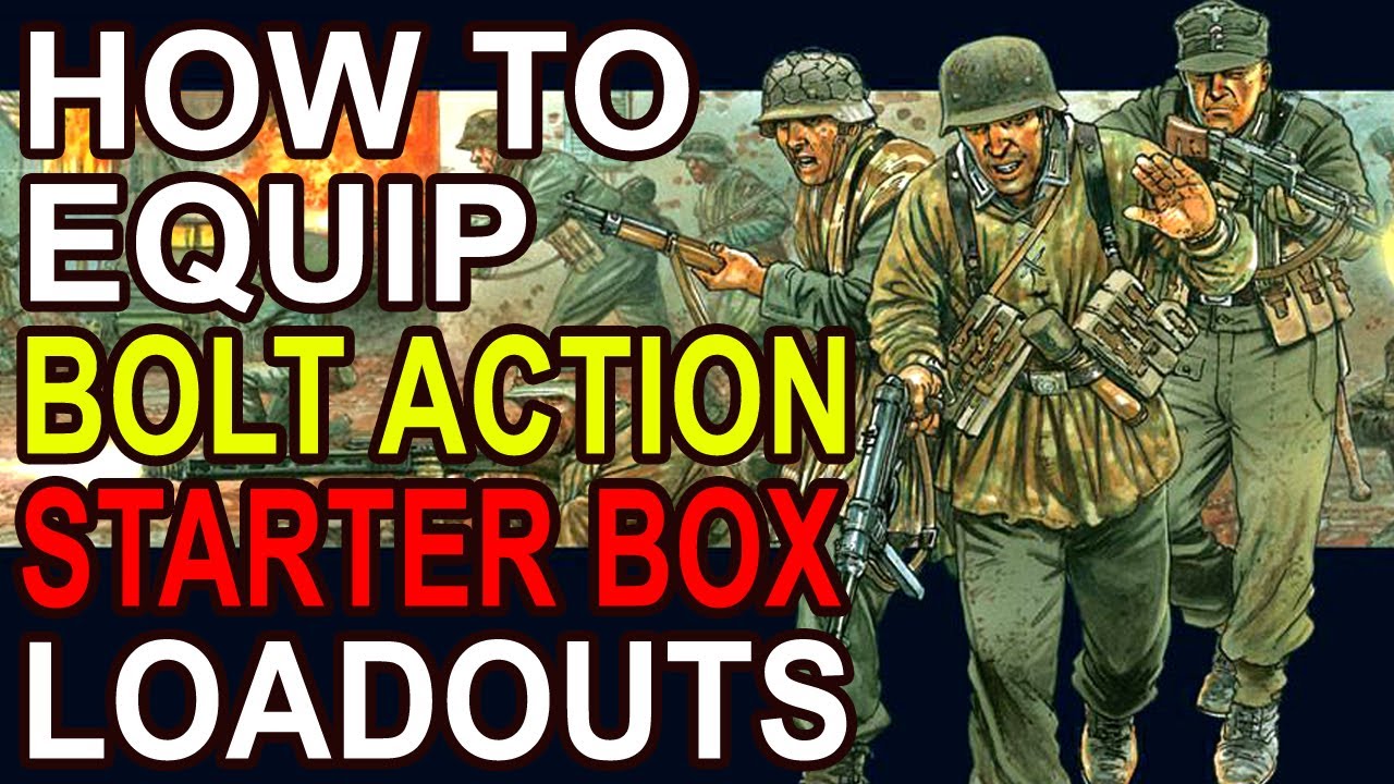 HOW I BUILD & EQUIPED MY GERMAN GRENADIERS FOR BOLT ACTION. HOW MANY RIFLES, SMG's, STG's & MMG's