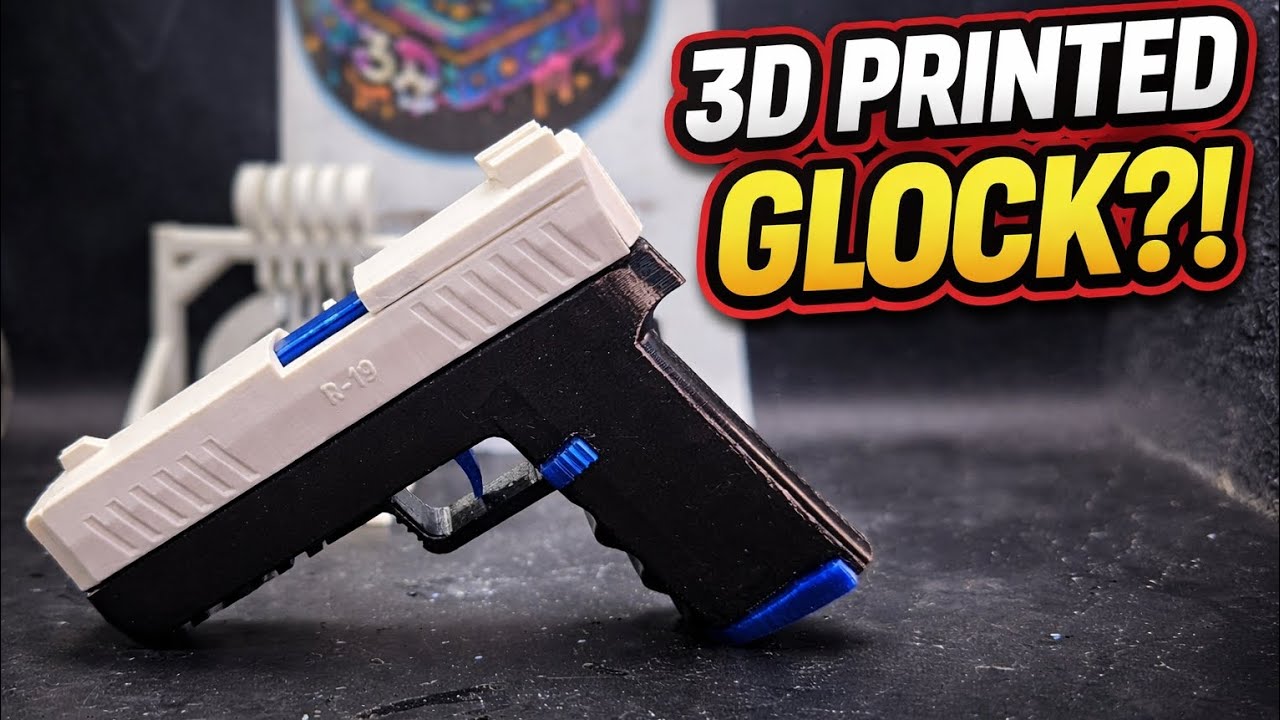 3d printed Glock toy 