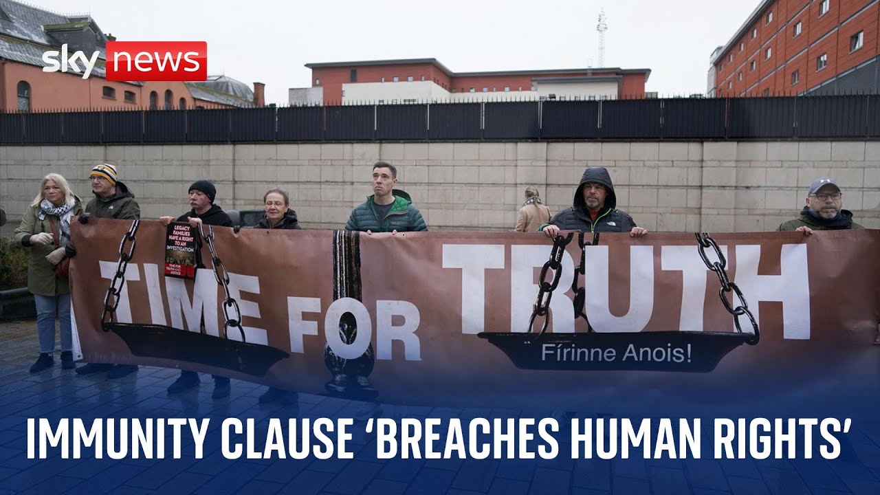 Belfast court rules immunity clause in British government's Legacy Act breaches human rights