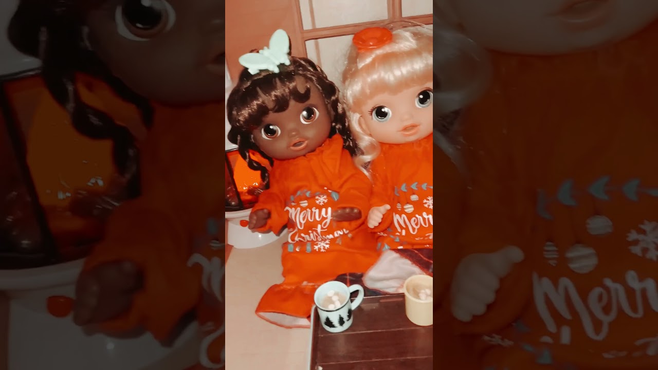 Baby Alive Christmas Night Routine #shorts