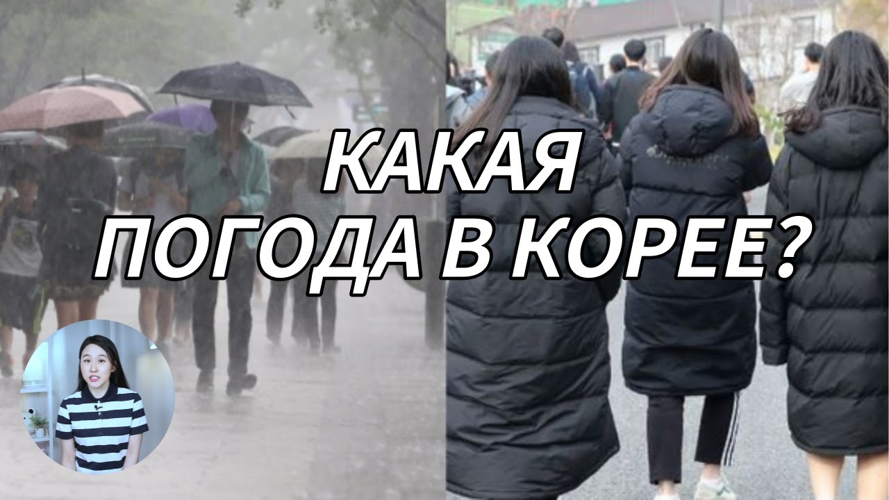 КАКАЯ ПОГОДА В КОРЕЕ?