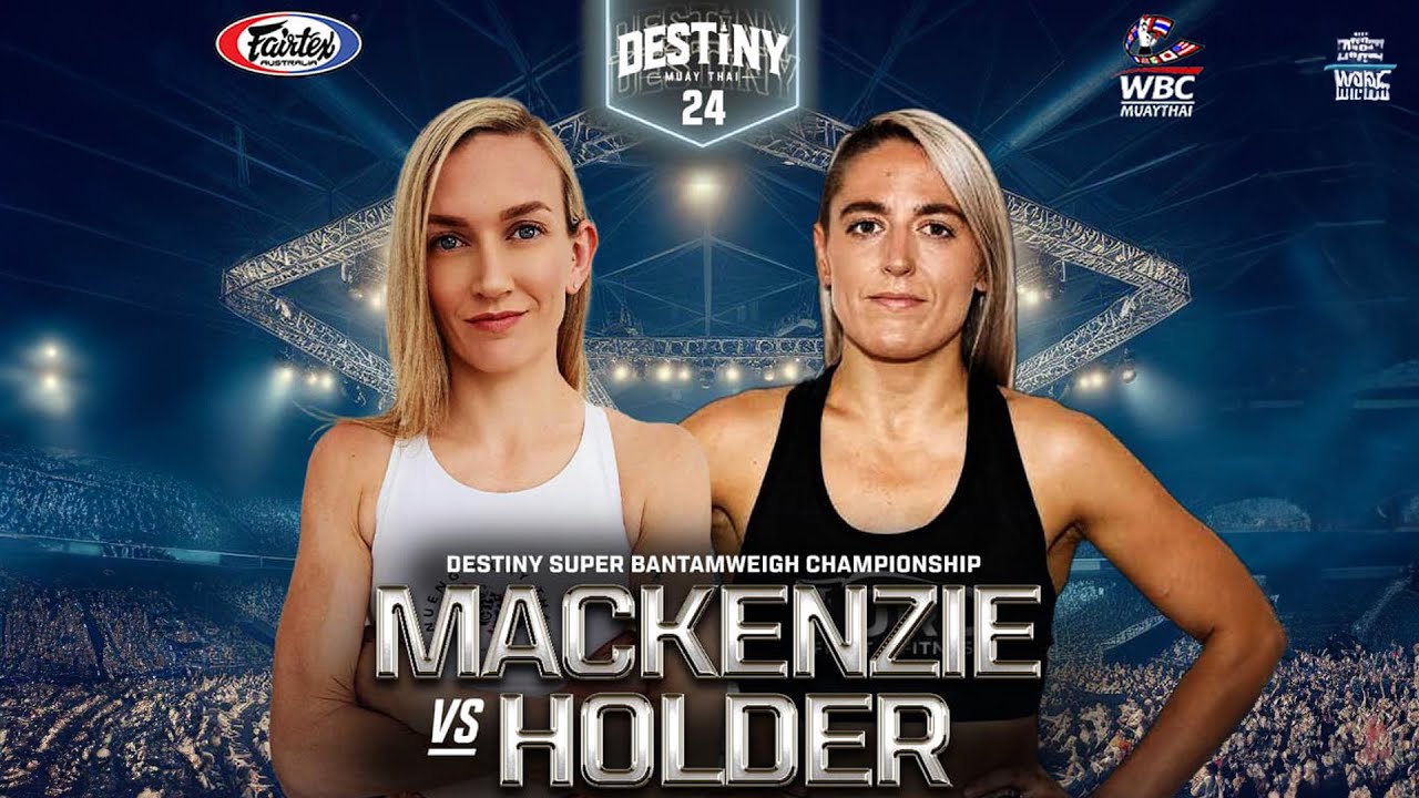 Bec Mackenzie Vs Kim Holder - Destiny MuayThai 24